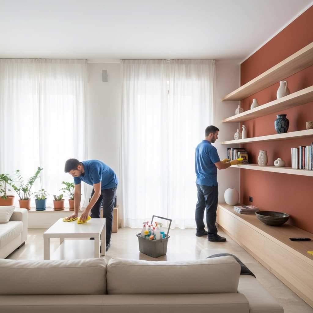 Team professionale di pulizie a Pescara